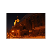 Gotthardkirche bei Nacht